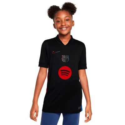 Koszulka FC Barcelona 2024-2025 dla Kids na wyjeździe